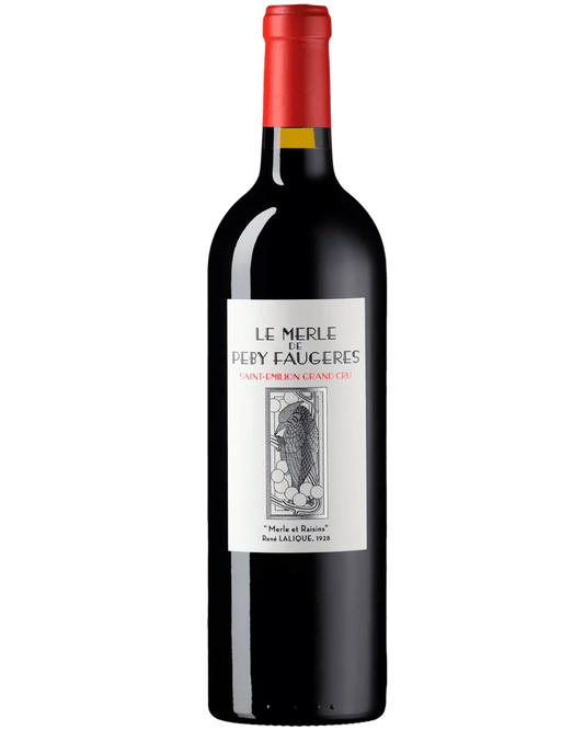 Le Merle de Péby Faugères, AOC, St. Emilion, Grand Cru 2019 - GrapeFactory GmbH