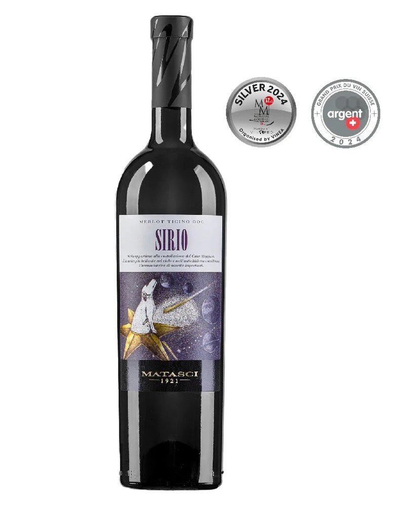 Sirio Barrique Ticino Doc Merlot 2022 - GrapeFactory GmbH